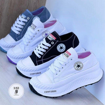 CONVERSE PLATAFORMA 2024 SUPER PROMOCION + PLANTILLA ORTOPEDICA GRATIS 🎁