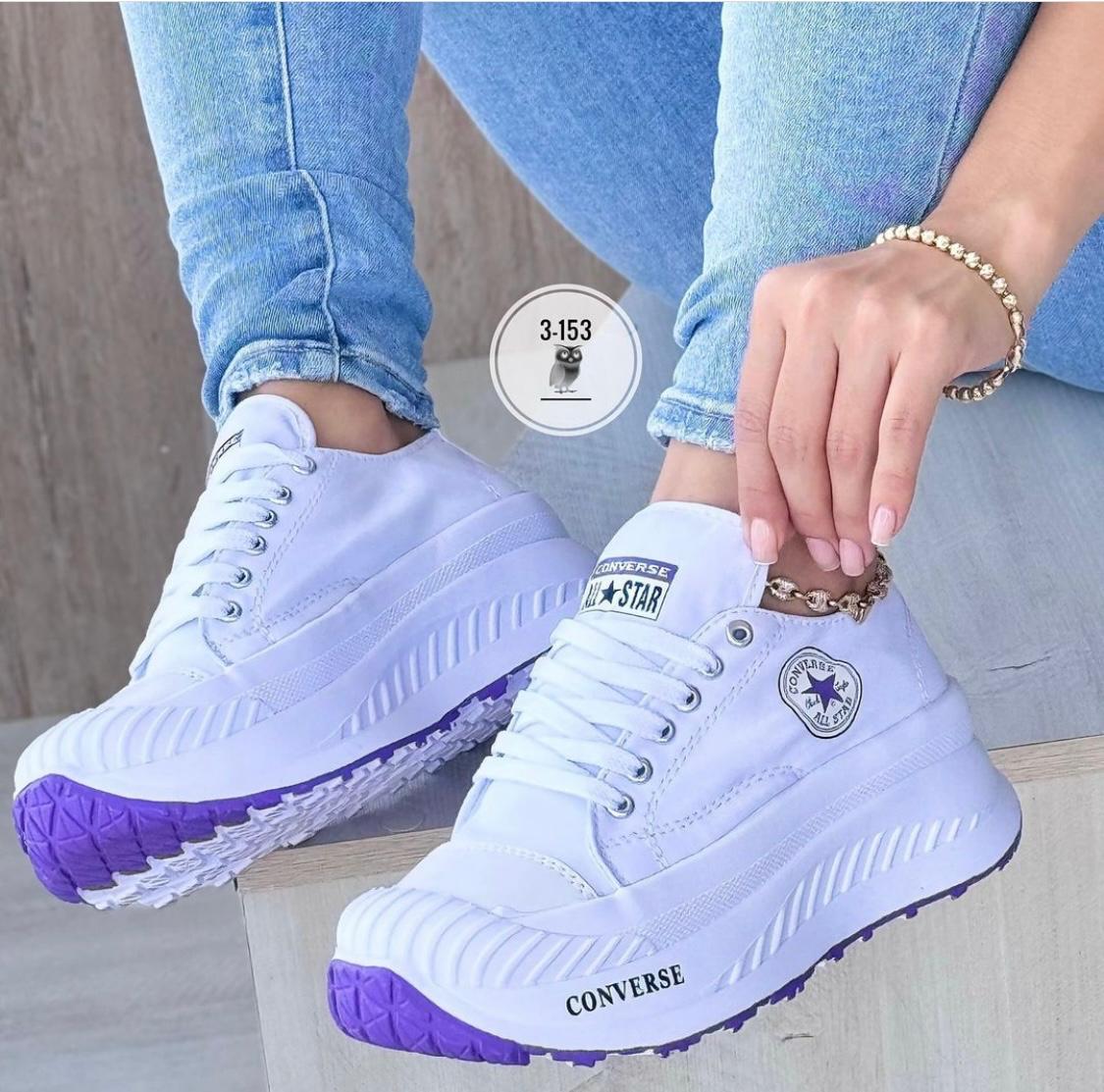 CONVERSE PLATAFORMA 2024 SUPER PROMOCION + PLANTILLA ORTOPEDICA GRATIS 🎁